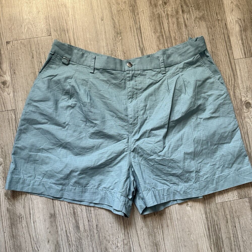 SÜK Workwear Gunnee Utility Work Shorts Women 38 Waist Blue Cargo Ripstop D-Ring